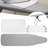 reflective ironing board cover fits large and standard boards pads resist scorching and elastic edge covers