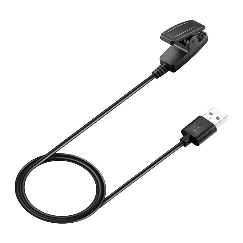 USB кабель для зарядного устройства с зажимом Garmin Lily Forerunner 35 35J 30 735XT 630 235 645 Vivomove HR