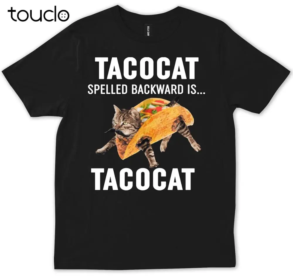 

Tacocat Spelled Backward Is Tacocat Love Cat And Taco T-shirt