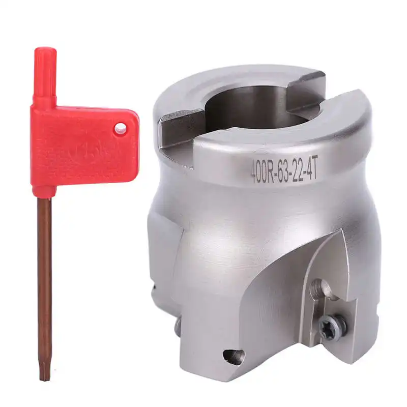 

Фреза TAP400R-63-22-4T, Концевая фреза из высокоуглеродистой стали с прямым углом, промышленные инструменты, Концевая фреза