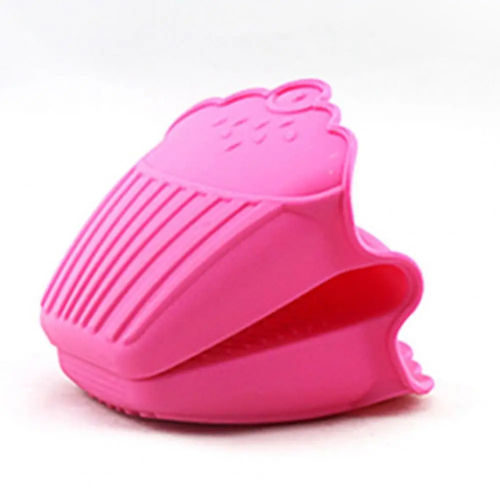 

1 Pair Soft Silicone Anti-scalding Non-slip Hand Clamps Oven Pot Gloves Kitchen Tool