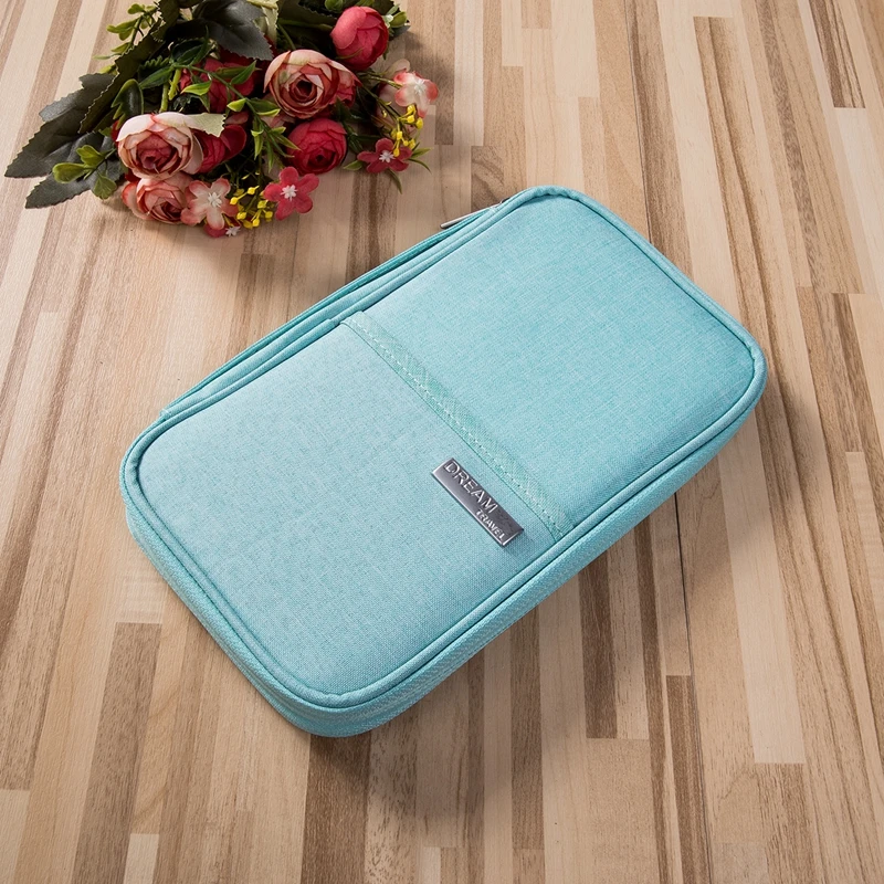 Дорожный кошелек семейный держатель аксессуары органайзер для документов чехол