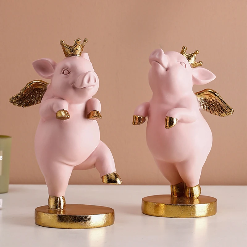 

Nordic Home Decor Sculpture decoracion salon casa figuras decorativas hogar modernas statue resine moderne Figuri