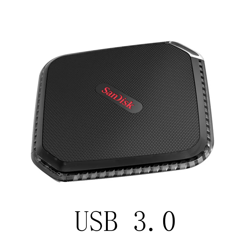 SanDisk Портативный внешний SSD 1 ТБ 500GB 440M внешний жесткий диск SSD USB 3,0 HD SSD жесткий диск 250GB твердотельный диск для ноутбука - Цвет: SSDEXT