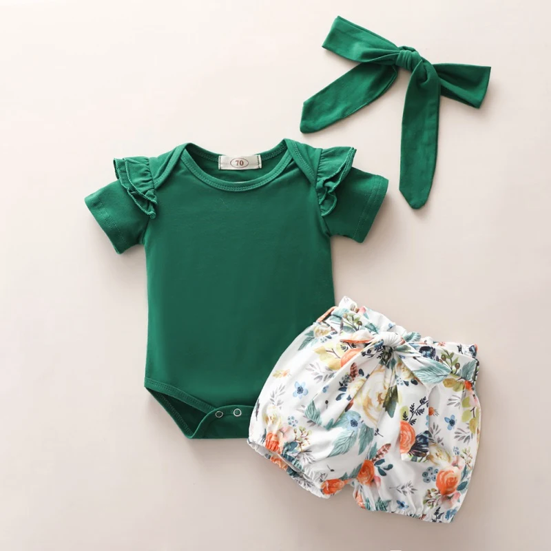 2020 Новые топы с круглым вырезом Одежда для новорожденных маленьких девочек