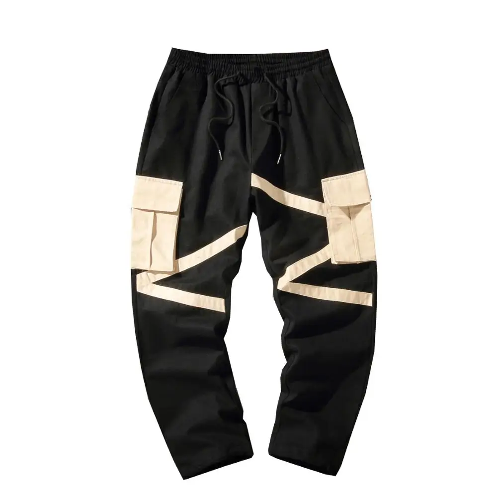 

Streetwear Hip Hop Men Cargo Pants Big Pocket Mens Harem Pants Casual Trousers Male Joggers Pants Novel Big Size Sweatpants 5XL