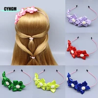 cyhgm wholesale 10 colors flowers hairband for girls headbands for women designer brand womens hair accessories a05 1