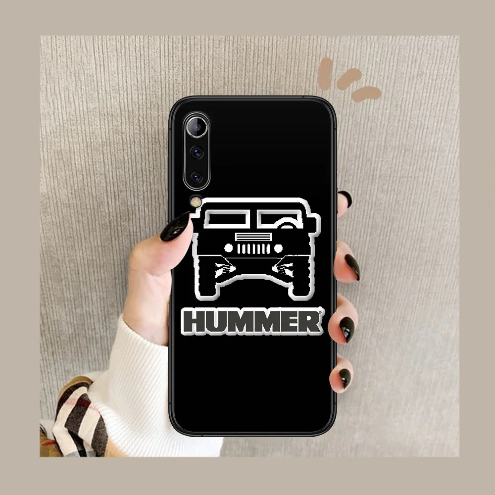

Hummers suv car Phone case For Xiaomi Mi note 10 A3 9 MAX 3 A2 8 9 Lite Pro ultra black Waterproof Trend Bumper Soft Funda Tpu