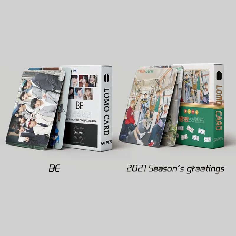 Южнокорейские группы K POP Bangtan Boys постер новый альбом BE 2021 сезонные приветствия