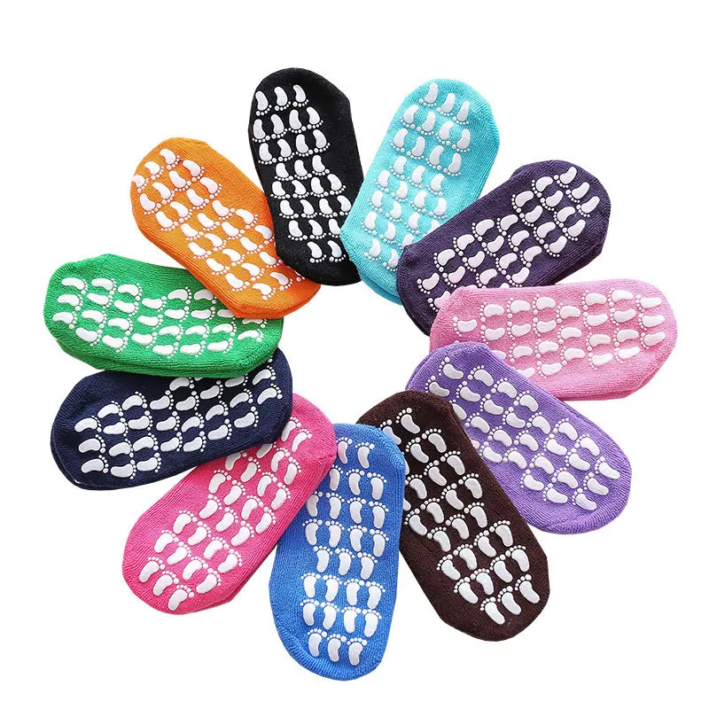 

Kids adults Anti-Slip Sock trampoline Sock Thicken Cotton Elasticity Short Socks Breathable Sport Boy Girl Outside Child Socks