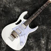 top quality tree of life inlays white color electric guitargolded hardware solid wood electric guitar