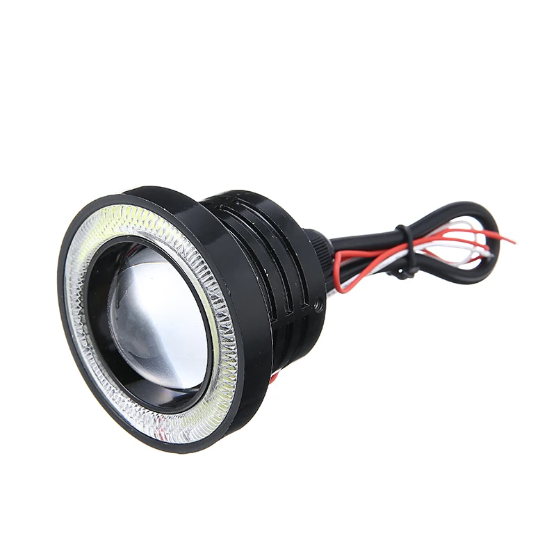 

2pcs 2.5 inch 6000k 20W 2400LM Car Projector LED Fog Light COB Angel Eye Ring White Car Fog Light Auto Tuning Car Lamp