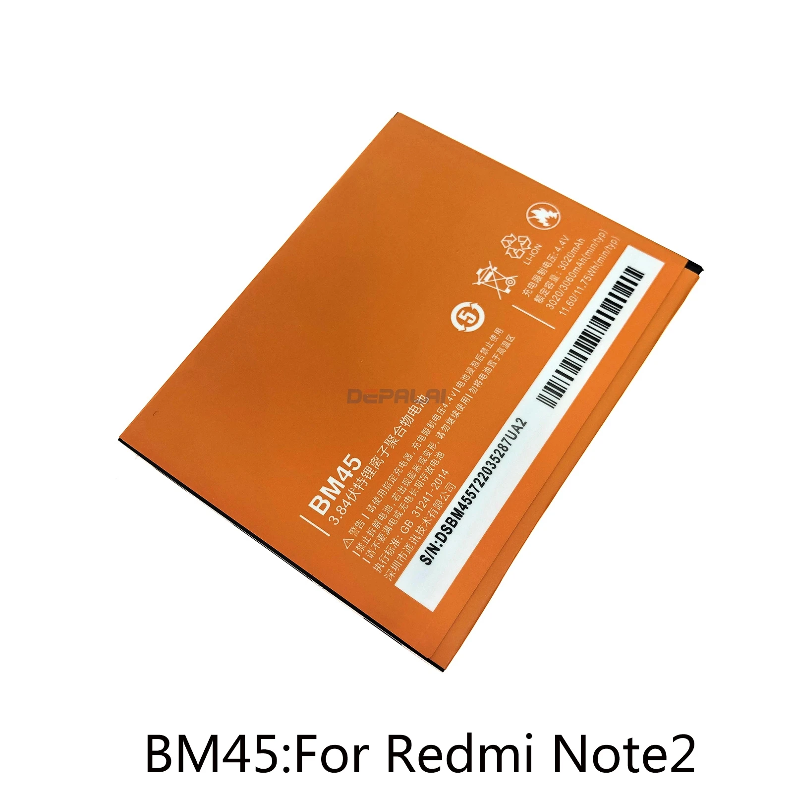 Аккумулятор BM45 BM40 BM41 BM42 BM44 для Xiaomi Mi Redmi Note 2/ Mi2S 2 2A 1S Note1 2|Аккумуляторы мобильных