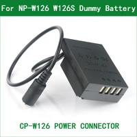 cp w126 dc coupler power connector np w126 w126s dummy battery for fujifilm x a1 x a2 x a3 x a5 x a7 x a10 x a20 x e1 x e2