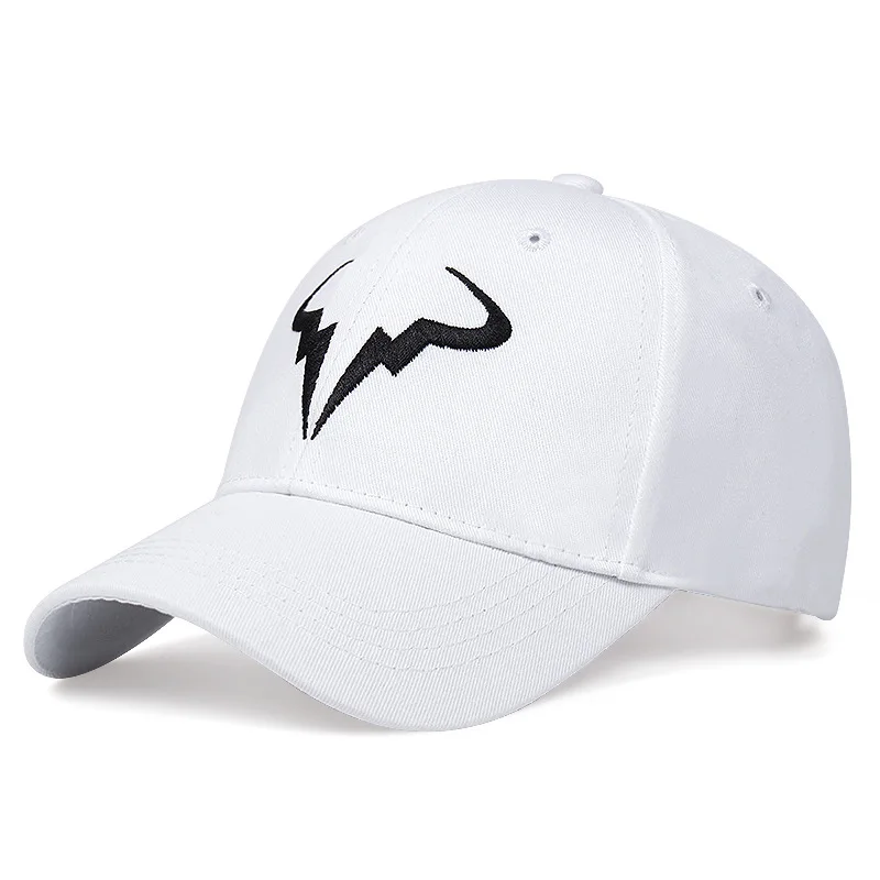 Новая модная бейсболка Рафаэль Надаль в стиле хип-хоп летняя хлопковая кепка для