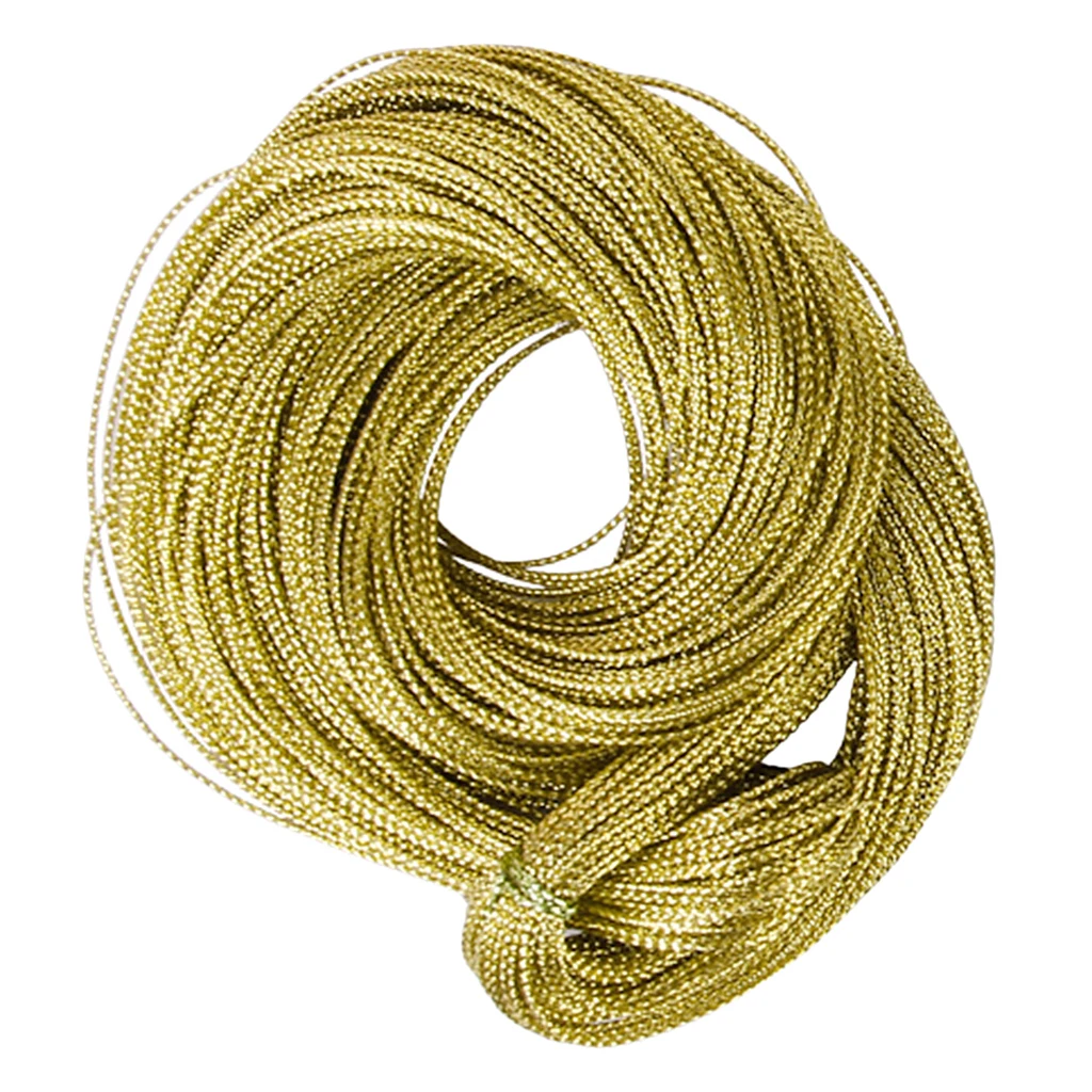 Прочная нить шнур для ювелирных изделий многофункциональный золотой