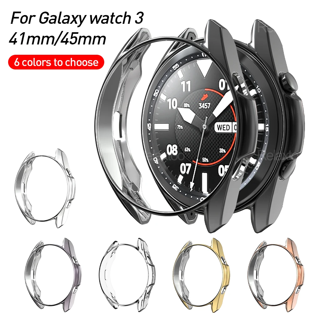 Защитный чехол для смарт-часов Samsung Galaxy Watch 3, 41 мм, 45 мм