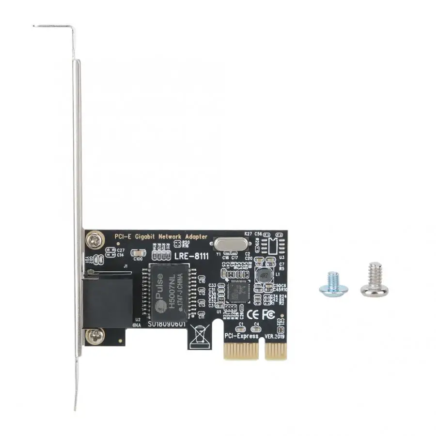 Компьютерный компьютер RIL8111G Master Chip PCI E Gigabit сетевая карта для XP / WIN7 WIN8 WIN8.1