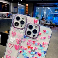 simple love heart silicone phone case candy color soft for huawei y9s y7a y9 prime 2019 y6p y7phuawei p30 lite phone case