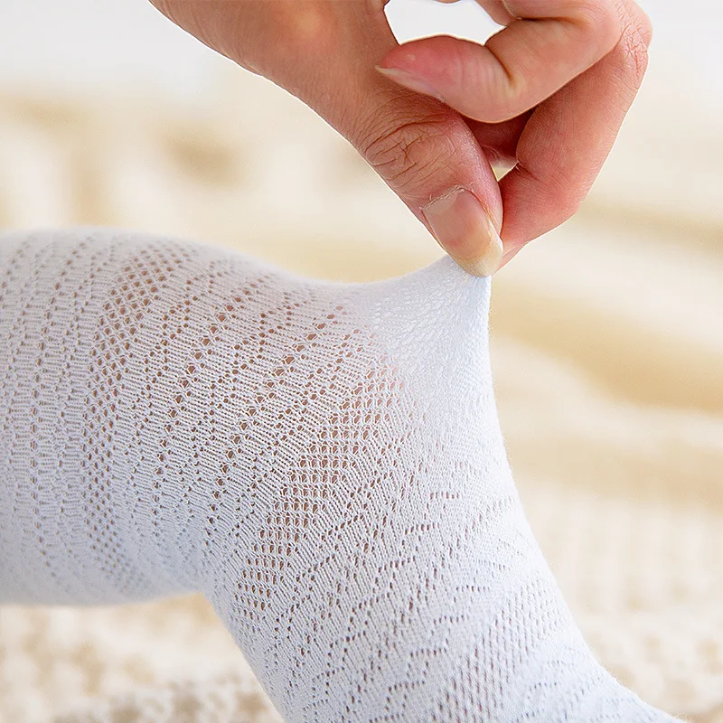 Носки от комаров новая сетчатая однотонная детская трубка ультратонкая не