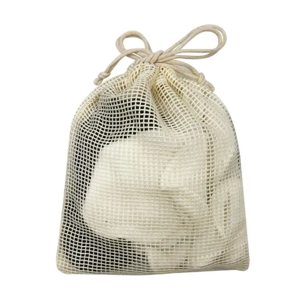 Random eco material Подушечки для снятия макияжа, 16 шт., моющиеся, органический хлопок, круглые подушечки с тонером, мягкий лицевой, очищающие салфетки с мешком для стирки - Цвет: Random eco material
