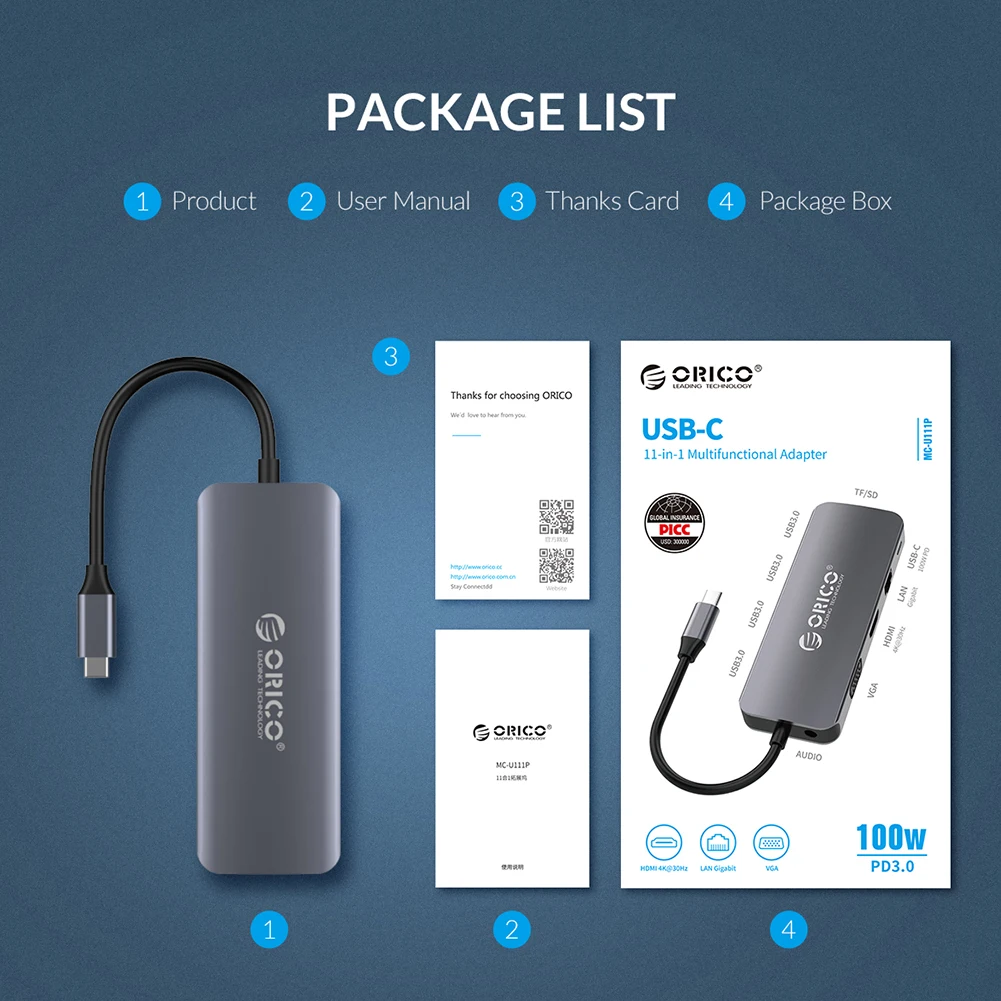 usb хаб 11 в 1 стыковочный концентр