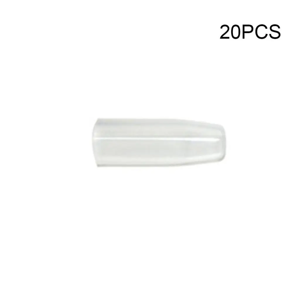 20 Pcs /20/50 шт Прочный мундштук для AT-818 дыхательный алкогольный Тестер Алкотестер Цифровой алкотестер с насадка для выдува мундштуки - Цвет: 20 Pcs