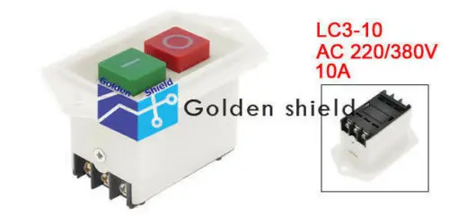 LC3-10 I/O самоблокирующийся кнопочный переключатель 220/380V 10A | Обустройство дома