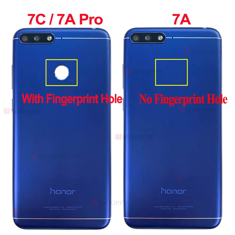 5 7 &quotдля Huawei Honor 7A Pro Aum l29 / 7C L41 задняя крышка батарейного отсека Корпус чехол для