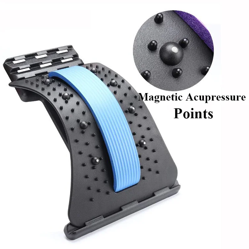 

New Stretch Equipment Back Massager Magic Stretcher Fitness Lumbar Support Relaxation Mate Spinal Pain Relieve Spine Corrector