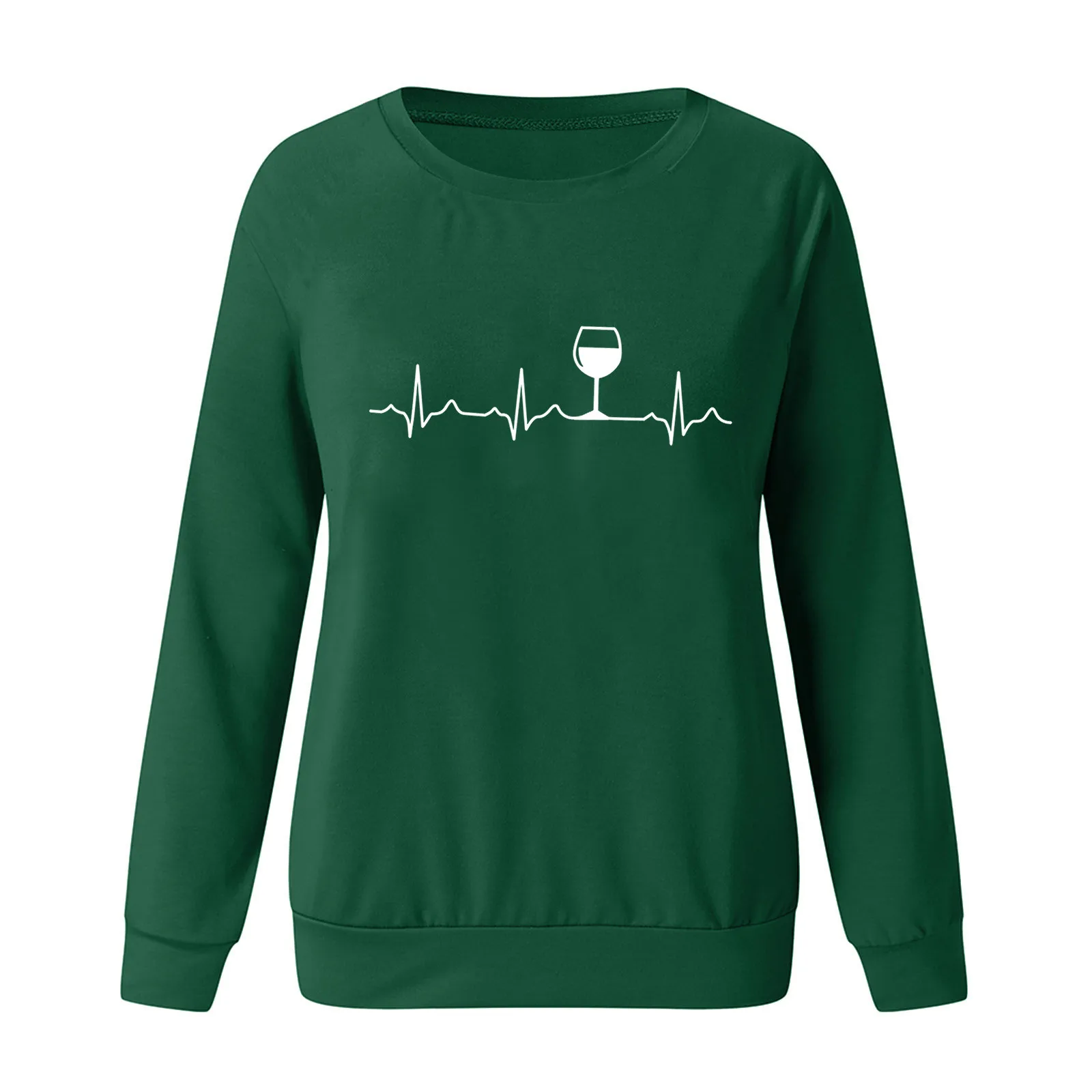 Hoodie Aesthetic Round Neck Sweetshirts Casual Clothes For Women Full Sleeve Ladies Elegant Loose Sweatwear Толстовка Женская