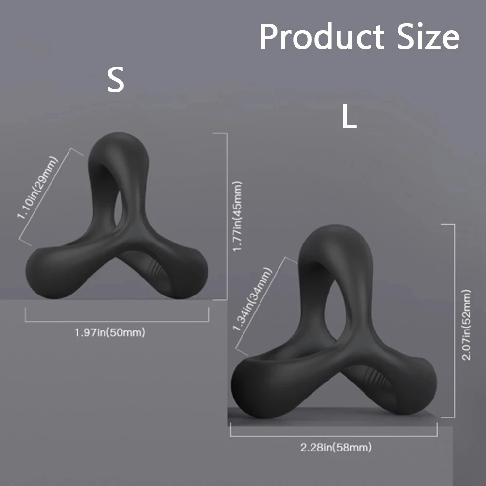 Penis Cock Ring on for Men Delay Ejaculation Erection Sex Shop Toys Couple Sextoy Penisring Man Dick Enlarger Rings | Красота и