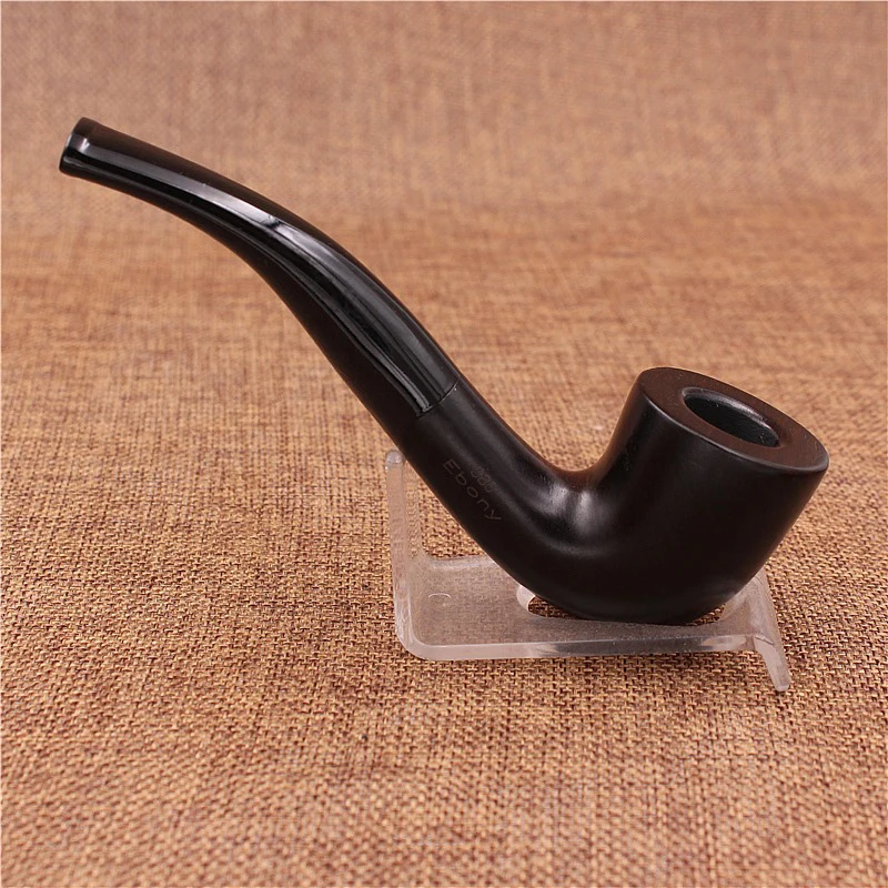 Трубка для курения из натурального черного дерева 9 мм|Трубки и аксессуары