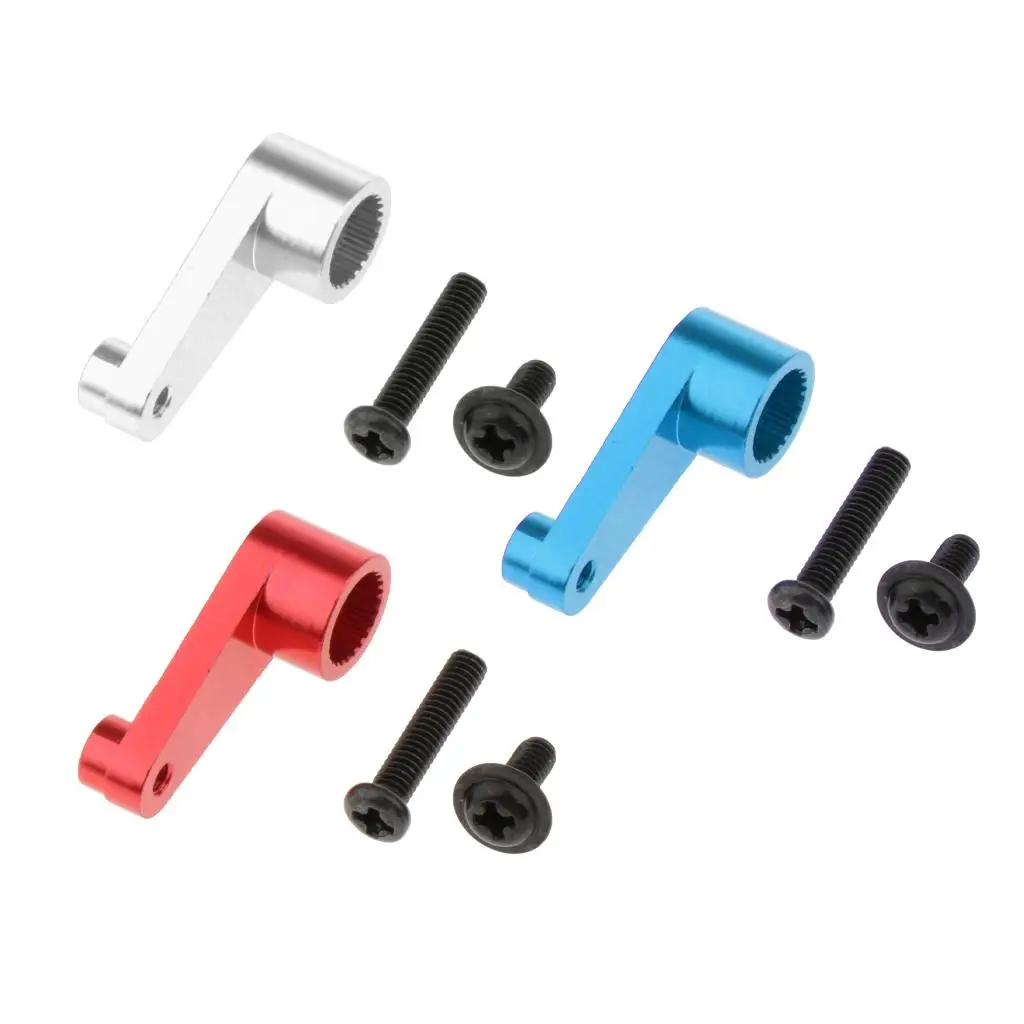 

RC Metal Upograde Servo Horns Steering Arm fits WLTOYS 144001 1:14 Scale RC Crawler Car Accessories Spare