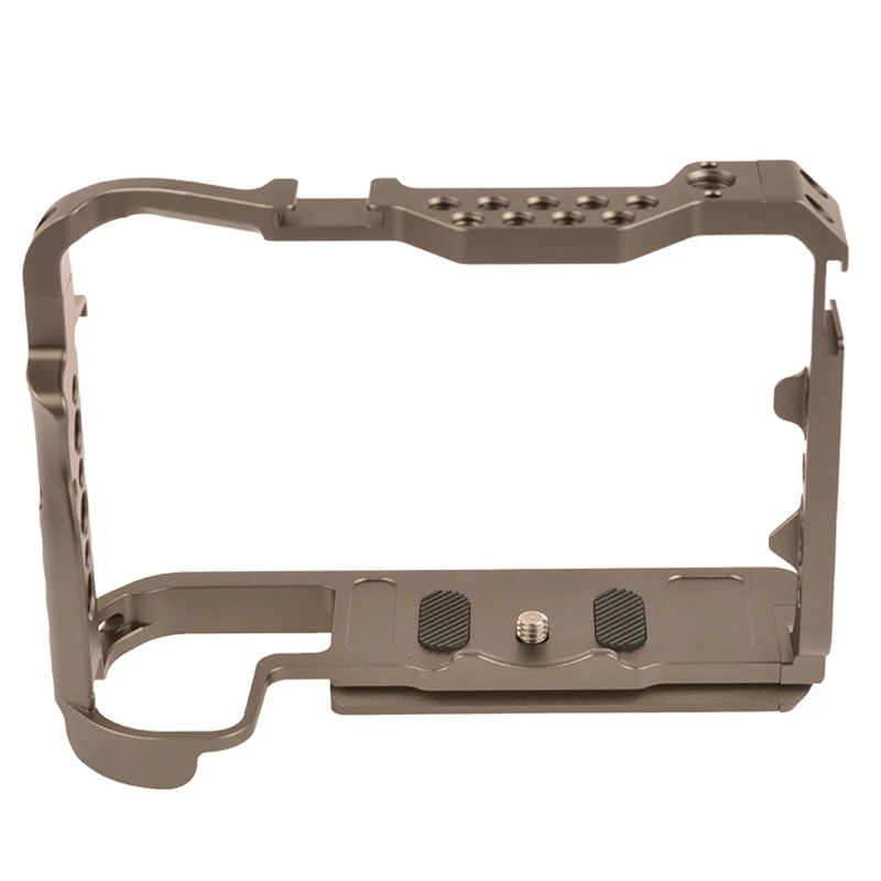 

Камера клетка Замена для цифровой однообъективной зеркальной камеры Canon EOS R5 R6 DSLR Камера с 1/4 дюйма резьбовыми отверстиями двойным холодным ...