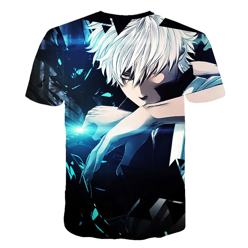 

Fashion T Shirt Anime Pattern Printed Children Clothes Summer Fashion Kids Short Sleeves Tops Causal Shirts