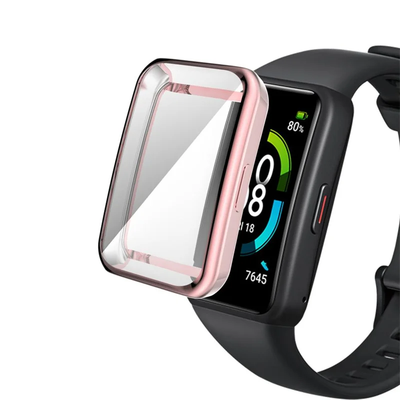 

Защитная пленка для экрана Honor Band 6, силикон, ТПУ, полное покрытие для браслета Huawei Glory, аксессуары для смарт-браслета