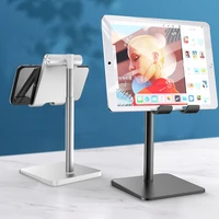 OUTMIX Alloy Desktop Tablet Stand Phone Holder Adjustable Tablet Mobile Phone Support Desk Mount for iPad Air Pro 12 9inch Stand