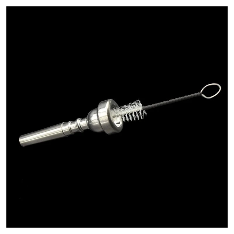 2шт универсальная щетка для чистки мундштук нейлон трубок тромбона французский