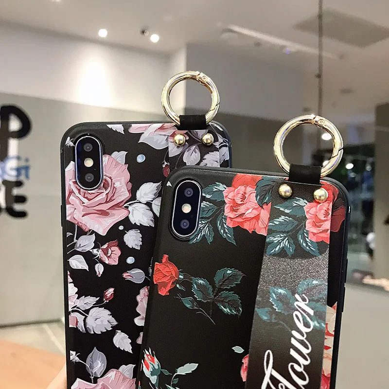 Винтажный цветочный Мягкий чехол из ТПУ Для Xiaomi 5X 6X 8 9 CC9 A3 Lite Redmi K20 Note 4 4X 5 5A 6 7 Pro