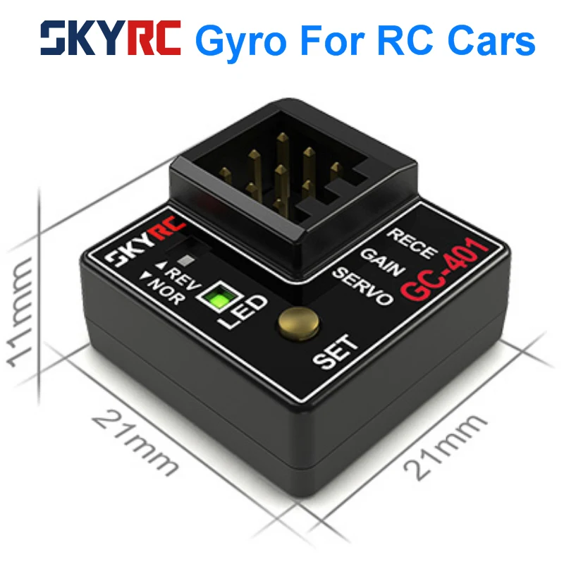 

Оригинальный гироскоп SKYRC GC401 версия V2 для радиоуправляемого автомобиля, гоночного автомобиля, выход рулевого управления, новая Обновленна...