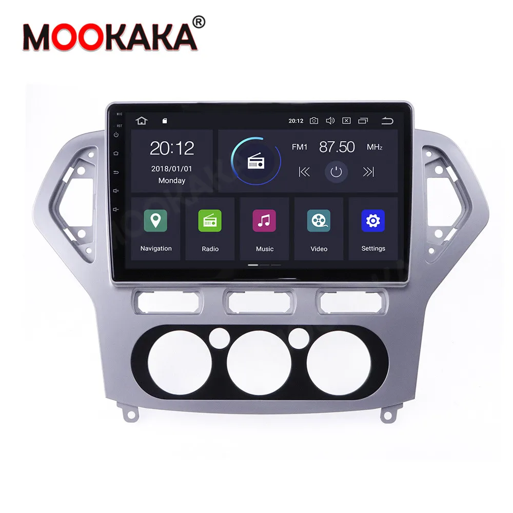 Автомагнитола на Android 10 0 с GPS навигацией для Ford mondeo MK4 2007 2010 DSP автомобильная