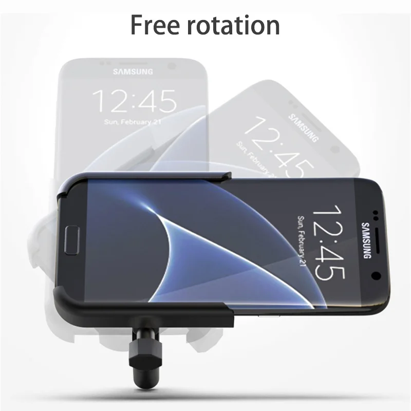 Bicycle Phone Holder Motorcycle Handlebar Mobile Phone Support Aluminum Alloy 360 Rotation Road Bike Mount Bracket Accessories