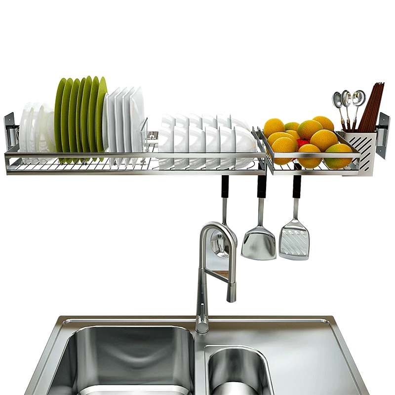 Бескорпусная подставка для кухонной чаши с отверстием настенная выщелачивания