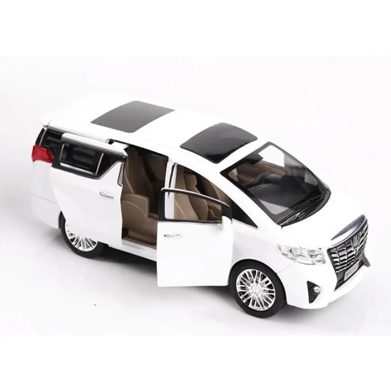 20,3 см металлический сплав 1:24 Масштаб классический Alphard Авто няня Автомобиль Ван откатная Модель литья под давлением автомобильные коллекции подарки для детей