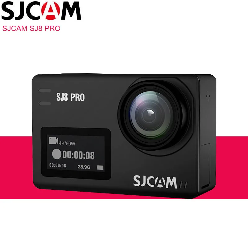 Оригинальная Экшн камера SJCAM SJ8 PRO 4K Wi Fi Ambarella H2 60 кадров в секунду