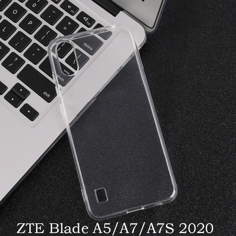 

Clear Soft TPU Case for ZTE Blade A5 2020 Zte A5 A7 A7s Case Silicone for ZTE Blade A7 A7S 2020 Cover Case TPU Capa Phone Shell