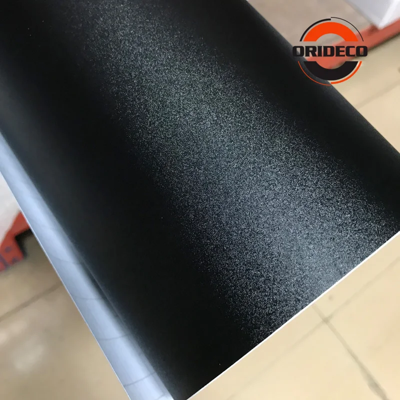 Высококачественная матовая черная Автомобильная Виниловая Наклейка 1 52*30 м/рулон