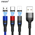 Магнитный зарядный мобильный телефон кабель Micro USB Type-C8 Pin для iphone, Xiaomi Redmi Note 8 Pro 10, Huawei