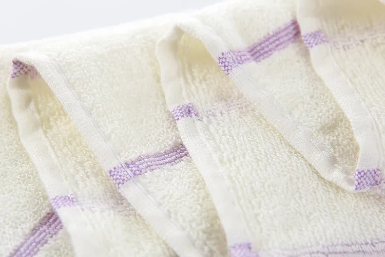 

New High Quality Luxury White Lavender Cotton Fabric Towel Set 1pc Bath Towels for Adults/Children 2pcs Face Towel for Bathroom